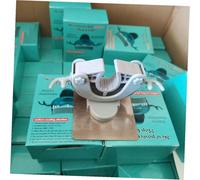 CONGARTENO 2pcs Wall-Mounted Mop Hangers Broom Hooks Traceless Mop Holders for Kitchen Bathroom Organizing Cleaning Tools Smooth Surfaces Random Color