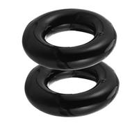 CONGARTENO 2pcs Weighted Golf Swing Trainer Rings for Beginners Amplify Swing Force Muscle Memory Training Warm-up Practice Aid for Golf Club Control and Power Improvement