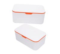 CONGARTENO 2pcs Wet Wipes Dispenser Box Cover Tissue Box Holder Desktop Holders Luxury Bathroom Storage