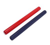 CONGARTENO 2pcs Wooden Percussion Rhythm Sticks 20cm Boys and Girls Music Educational Toys Red Blue Classroom Musical Instruments for Toddlers and Children