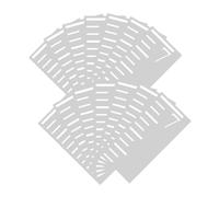 CONGARTENO 2sets Growth Chart Ruler Plastic Feet Stencil for Boy Girl Height Measurement Boys and Girls Wall Decor for Wall Painting Height Chart for Toddlers