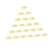 CONGARTENO 3 Packs Happy Year Confetti Sequin Party Decorations for Table Invitations and DIY Crafts Festive Year Eve Party Supplies with Metallic Shiny Scatter for Celebration and Gift