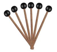 CONGARTENO 3 Pairs Ethereal Tongue Drum Mallets Lightweight Percussion Sticks Musical Instrument Accessories for Easy Holding and Performance