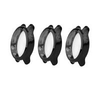 CONGARTENO 3 Pcs Electroplate Tpu Protective Case for Venu Smartwatch Flexible Ultra-thin Shell Cover with Precise Cutouts Scratch-resistant Bezel Protector Lightweight Watch Accessories