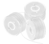 CONGARTENO 3 Rolls Fast Dissolving Water Soluble Pva String Tape for Fishing Carp Feeder Line Strong and Convenient Bait Making Accessory