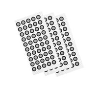 CONGARTENO 3 Sheets High Reflective Scanning Markers Thick Reflection Film Points for Accurate Positioning in Architecture Engineering Design Markers Each