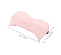 CONGARTENO 3pcs Adjustable Satin Sleep Mask for Women Men Soft Breathable Eye Cover with Light Blocking Design Travel Eye Mask for Airplane Comfortable Nap Eyewear in Pink