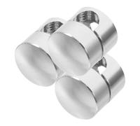 CONGARTENO 3pcs Aluminum Cable Anchors Sturdy Cord Holders for Hanging Lights Swag Hooks Ceiling Wall Mount Wire Organizers Metal Cable Clips for Home Decor