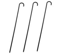 CONGARTENO 3pcs Black Cane Props for Cosplay and Party Supplies Elegant Crutch Stick Decoration for Theatrical Plays and Dress Up Stable and Stylish Walking Stick Accessories