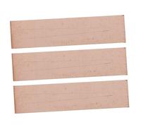 CONGARTENO 3pcs Brass Hulusi Reeds f Key Replacement Parts for Bawu Cucurbit Flute Musical Instrument Maintenance Accessories