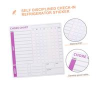 CONGARTENO 3pcs Magnetic Household Reward Charts Reusable Chore Planner for Teens with Pet Material Convenient Behavior and Responsibility Tracking for Family Fridge