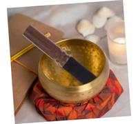 CONGARTENO 3PCS Nepalese Singing Bowl Mallet with Ergonomic Wooden Handles and Copper Accents for Enhanced Acoustic Sound Therapy Lightweight and Travel-friendly Percussion Striker for
