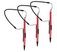 CONGARTENO 3pcs Resistive Touch Screen Pens for Tablets with Spring Rope and Fixing Base Precise Drawing and Writing Stylus Comfortable Grip Touchscreen Pen for Phones and Tablets