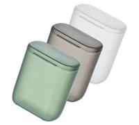 CONGARTENO 3pcs Small Portable Plastic Storage Containers with Lids Transparent Dustproof Organizer Boxes for Chargers Earphones Data Cables Travel Storage for Small Items Beads Accessories