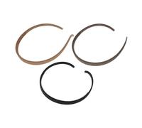 CONGARTENO 3pcs Tooth Headband Non Slip for Women Simple Solid Hair Band Girls Headwear Hair Decor