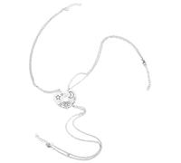 CONGARTENO 3pcs Trio Patchwork Necklace Friendship Heart Necklace for Women Girl and Star