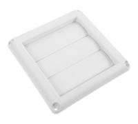 CONGARTENO 4 Inch Vent Cover Dryer Vent Covers Plastic Material Sleek Stylish Design White Colour