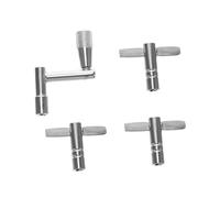 CONGARTENO 4 Pcs Drum Kit Accessories Z T Shape Drum Tuning Keys Set Standard Wrenches for Percussionists Beginners Easy Operation