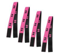 CONGARTENO 4pcs Adjustable Wig Fixing Elastic Band Wide Headband for Wig Edge Lay