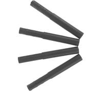 CONGARTENO 4Pcs Carbon Fiber Golf Shaft Extenders Portable Replaceable Club Rod Extensions with Smooth Edges Golf Shaft End Extenders for Driver Hybrid Irons Putter
