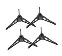 CONGARTENO 4pcs Christmas Tree Base Christmas Tree Stands Xmas Fake Fiber Sparse for Pine Stake Rack Universal Bases Abs Green