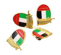CONGARTENO 4pcs Creative Women Brooch Pin Small Costume Props Decoration Unique Lapel Pins for Clothing Gifts Chic Accessories