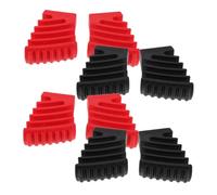 CONGARTENO 4pcs Drum Rack Feet Replacement Plastic Drum Stand Pads with Vibration Dampening Antislip Protector for Cymbal and Percussion Rack Hardware Instrument Parts for Concert Use