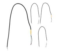 CONGARTENO 4pcs Electric Guitar Wiring Harness Shielded Wire with Pvc and Tin-plated Copper for Enhanced Sound Quality Suitable for Bass Guitar in Studio and Live Shows