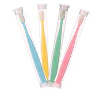 CONGARTENO 4pcs Extra Soft Bristles Toothbrush for Sensitive Gums Manual Oral Care Tools with Micro-Nano Bristles Gentle Cleaning for Adults Elderly Pregnant Women and Braces Users