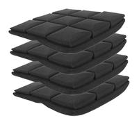 CONGARTENO 4pcs Flame-resistant Soundproofing Panels High-density Acoustic Foam for Sound Isolation and Echo Reduction in Recording Studios and Home Offices