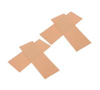 CONGARTENO 4pcs High Heel Sole Protectors Khaki Anti-Slip Pads for Women's Shoes Transparent Wear-Resistant Self-Adhesive Cushions for Noise Reduction and Foot Comfort