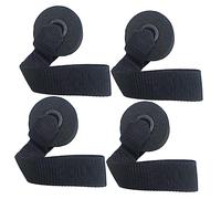 CONGARTENO 4pcs Home Fitness Door Buckle Straps Thickened Wear Resistant Training Resistance Bands with Over Door Anchor for Strength Exercise and Workout
