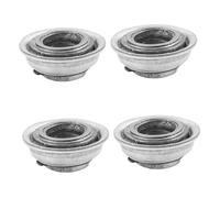 CONGARTENO 4pcs Manual Wheelchair Front Small Wheel Bearings Replacement Internal Parts Stable Support Compatible with Wheelchair Front Wheel Hub Accessories