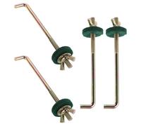 CONGARTENO 4Pcs Piano Pedal Hook Repair Parts Set with Regulating Screws for Piano Tuning and Maintenance Precision Hardware Accessories and Pedal Adjustment