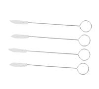 CONGARTENO 4pcs Piano Tuning Fork Treble Mute Rod with Advanced Clamp for Precise High and Middle Tone Control Durable Repair Tool Kit for Music Performances and Teaching