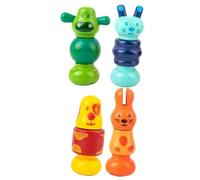 CONGARTENO 4Pcs Screw for Early Education Building Blocks Puzzle Developing Motor Skills and Cognitive Ability Safe Plaything