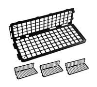 CONGARTENO 4pcs Shelf Guardrail for Supermarket Grocery Display Fresh Food Divider Fence Sturdy Plastic Shelf Separator for Fruit Veg Storage and Produce Organization