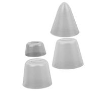 CONGARTENO 4pcs Silicone Flute Caps for 6 12-hole Ocarina Protective Sleeve Set with Storage Case, Flute Practice Accessories for Beginners and Professional Instrument Care