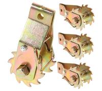 CONGARTENO 4pcs Steel Wire Tensioner Cable Tightener Tool with Gear Design for Greenhouse Vineyard Outdoor Use Agricultural Wire Puller