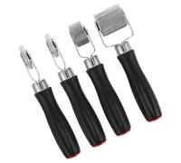 CONGARTENO 4pcs Tire Repair Tool Patch Roller with Compaction Wheels for Car Truck Motorcycle Bike Even Patch Application for Emergency and Routine Maintenance