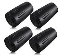 CONGARTENO 4pcs Trekking Pole Tips Replacement Walking Sticks Cover Lightweight Protector for Hiking Canes Non Slip Shock Absorbing Caps Suitable for Hard Surfaces