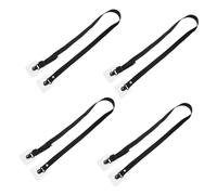 CONGARTENO 4pcs Tv Rewind Safety Straps Safety Furniture Anchor Adjustable Retaining Strap for Securing Tvs to Wall Furniture Tethers Childproof for Fixing
