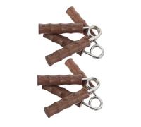 CONGARTENO 4pcs Wooden Hand Grip Strengthener for Adults Finger Exerciser Forearm Trainer with Hand Workout Squeezer for Grip Strength Finger Dexterity Muscle Endurance Boost