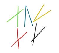 CONGARTENO 5 Pairs Nylon Drumsticks Professional Percussion Accessories for Drum Learners and Musicians