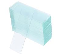 CONGARTENO 50 pcs Single Concave Microscope Slides for Specimens Sturdy Glass Laboratory Slides for Aquatic Samples Practical and Stable Specimen Glass Plates for Biology and Research Use