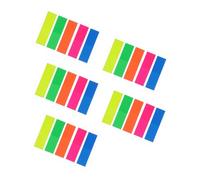 CONGARTENO 500pcs Colored Sticky Memo Notes Small Reusable Index Tabs Portable Page Markers with Ink-friendly Pastel Paper for School Office Home Organization