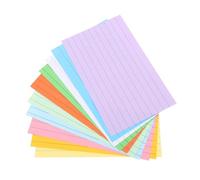 CONGARTENO 500pcs Lined Study Cards Multi Use Index Cards Notebook for Home School Office to Do List Memo Pads Portable Small Notecards for Vocabulary and Daily Planning