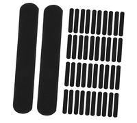 CONGARTENO 50pcs Breathable Sweat Liners for Hats and Collars Absorbent Paper Sweat Pads for Caps Easy-use Moisture Absorber Strips for Clothing Protection