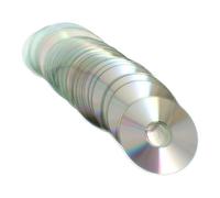 CONGARTENO 50Pcs DIY Decorative CD Discs for Crafting Double-sided Reflective Handmade Ornaments Use Household Discs for Creativity and Artistic Practice