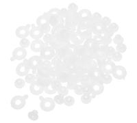 CONGARTENO 50pcs Plastic Cat Cage Playpen Clips Cage Buckle for Small Pets Corrugated Cardboard Box Fixing Bracket Plastic Crate Ring Buckles Accessories for Pet House